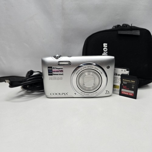 Nikon coolpix s3500 1mp 7x - coolpix,