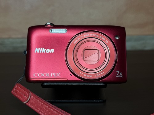 Nikon coolpix s3400 rossa - s3400,