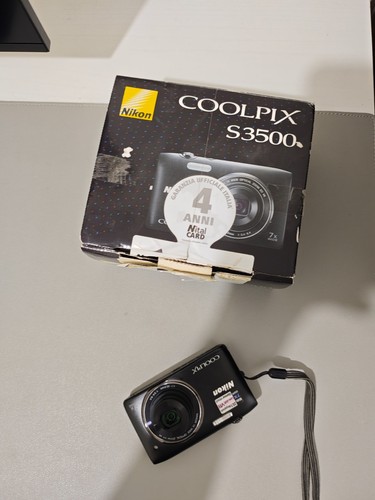 Fotocamera nikon coolpix s3500 - coolpix,