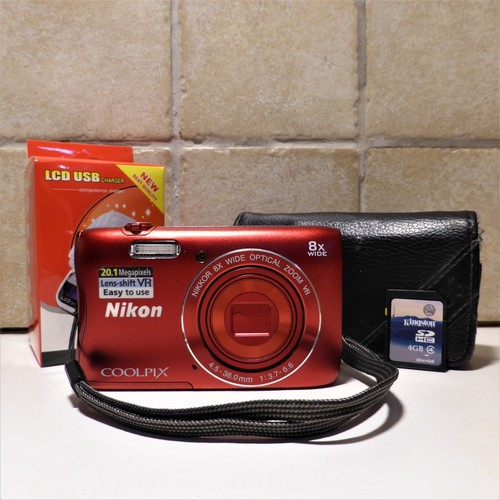 Nikon coolpix s3700 mp - s3700, 20.1