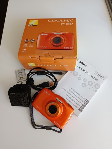Nikon coolpix w150 orange - nikon,
