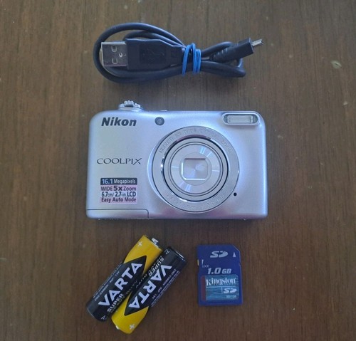 Nikon coolpix l27 1mp - nikon, 16.1mp